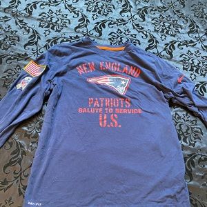 New England Patriots Salute to Service long sleeve